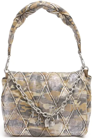 Diesel Medium Charm-d Canvas Shoulder Bag