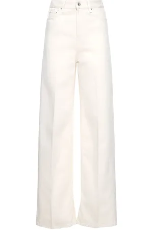Totême Cotton Denim Wide Jeans