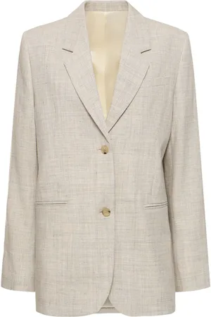 Totême Tailored Viscose Suit Jacket