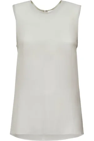 Ami Silk Georgette Tank Top