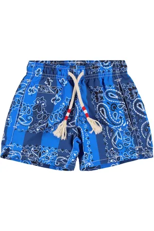 MC2 SAINT BARTH Bandana Print Nylon Swim Shorts