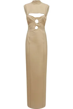 Jacquemus La Robe Palmi Stretch Cut Out Midi Dress
