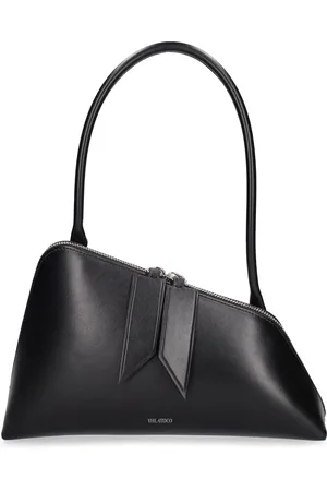 The Attico Sunrise Leather Shoulder Bag