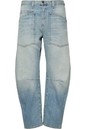 NILI LOTAN Shon High Rise Baggy Jeans