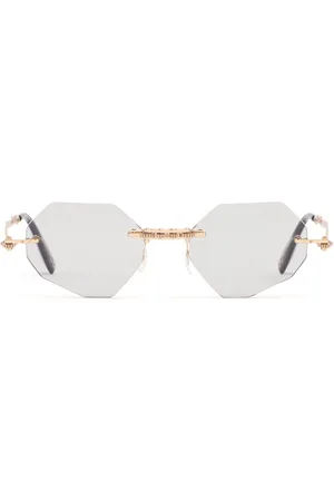 KUBORAUM H44 Machinery Foldable Metal Sunglasses