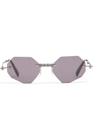KUBORAUM H44 Machinery Foldable Metal Sunglasses