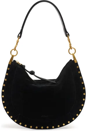 Isabel Marant Oskan Soft Zipped Suede Bag