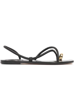 EMME PARSONS 10mm Laurie Nappa Toe Ring Sandals