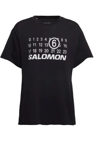 Maison Margiela Mm6 X Salomon Logo Jersey T-shirt