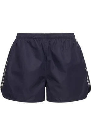 Tory Burch Embroidered Nylon Twill Shorts