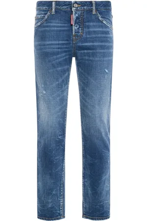 Dsquared2 Cool Girl Low Rise Straight Jeans