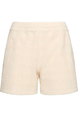 Tory Burch Terry Jacquard Logo Shorts