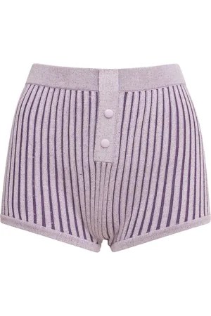 LIVE THE PROCESS Plaited Boy Shorts