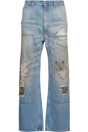 Maison Margiela 5 Pocket Distressed Jeans