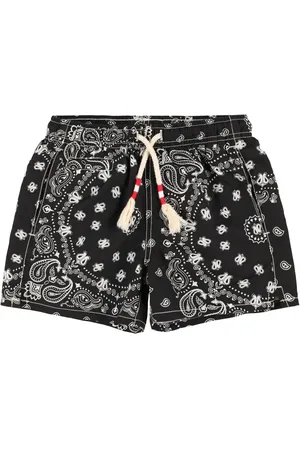 MC2 SAINT BARTH Bandana Print Nylon Swim Shorts
