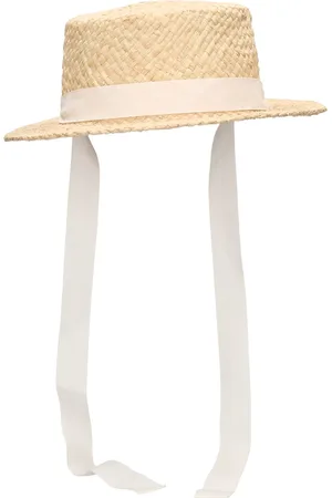 BONPOINT Rafia Bucket Hat W/ Straps