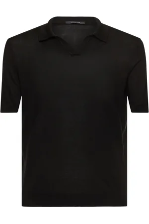 TAGLIATORE Keith Silk Polo