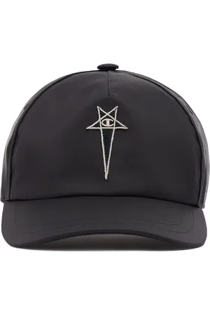 Rick Owens Champion Logo Nylon Baseball Hat