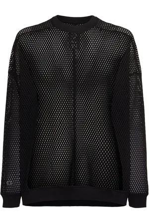 Rick Owens Champion Jumbo Mesh Sweatshirt