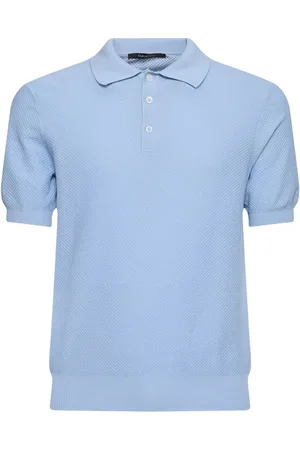 TAGLIATORE Frat Cotton Jacquard Polo
