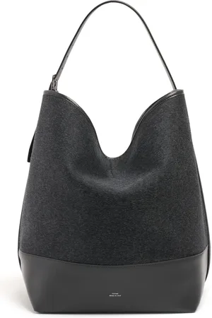 Totême Belted Doublé Wool Tote Bag