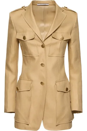 TAGLIATORE J Giamila Linen Safari Jacket