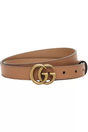 Gucci Women Belts - 2cm Gg Marmont Leather Belt