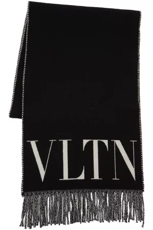 Valentino Garavani Women's Toile Iconographe Cashmere and Silk Knitted Scarf - White - Scarves