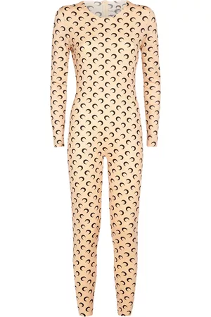 Marine Serre Recycled All Over Moon Catsuit