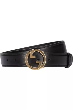 Gucci 3cm New Blondie Leather Belt