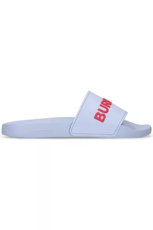 BURBERRY Women Flat Sandals - 10mm Furley Rubber Slide Sandals