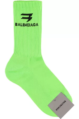 Neon green balenciaga clearance socks