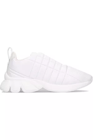 Burberry 30mm Axburton Leather Sneakers