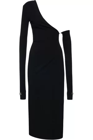 Dolce & Gabbana Women Casual Dresses - One Shoulder Split Jersey Midi Dress