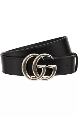 Gucci 4cm Gg Marmont Leather Belt