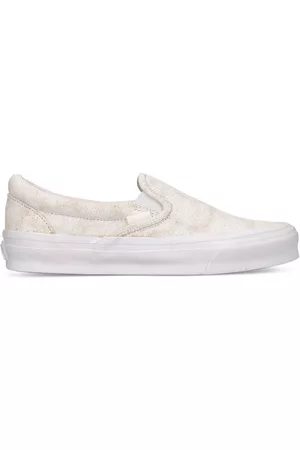 Vans Classic Slip-On Stackform Shoes - White - 8.5