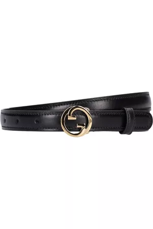 Gucci Women Belts - 20mm Leather Belt