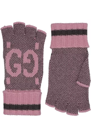 Gucci Silk Tulle GG Motif Gloves - Luxed