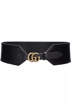 Gucci 70mm Leather Waist Belt
