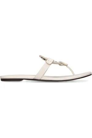 Tory burch discount white sandals sale