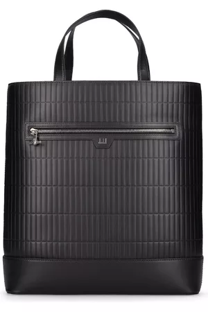 Mens Dunhill black Calfskin Rollagas Top-Handle Bag | Harrods #  {CountryCode}