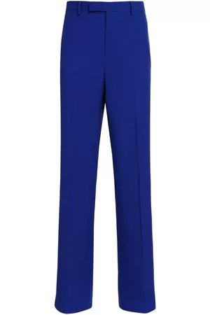 Tailored Fit Royal Blue Trousers | Buy Online at Moss