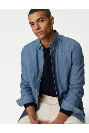REDHOTYPE New Denim Jacket Men Vintage Jean Coats Streetwear Fashion Jean  Jacket Men Turn Down Collar Denim Outerwear Cotton Bomber Jacket -  Walmart.ca