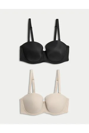 Strapless Bras in the color blue for Women on sale
