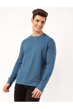 Grey Cotton Knitwear & Sweatshirt
