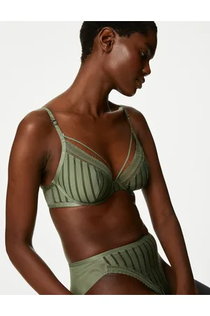 Bras in the color green for Women on sale