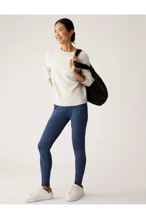 Ex Marks & Spencer Womens Full Length Sports Leggings