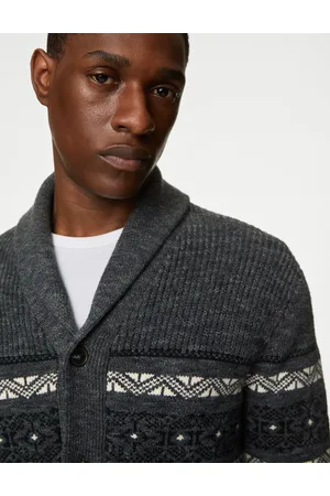 Marks and shop spencers mens cardigans