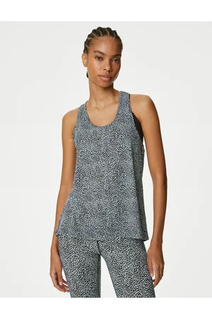 Linen Rich Printed Sleeveless Jumpsuit