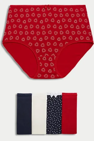 4pk Cotton with Cool Comfort™ Knickers
